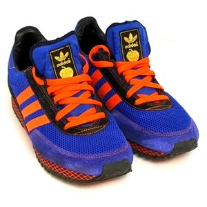 RARE ADIDAS NBA CITY SERIES NEW YORK KNICKS BIG APPLE MEN'S SHOES - sz9.5